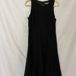Classiques Entier  Black Sleeveless Fit Flare Dress Womens 8 Mini Preppy Career Photo 3