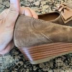 Paul Green  Brown Suede Bow Wedges Photo 6