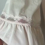 Vtg ShadowLine Pink Embroidered Lace Bell Sleeves 3/4 Nightgown Med 🕶️ Photo 4