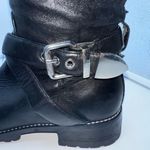 Marc Fisher  Women's Black Misty Leather Knee High Riding Boots Photo 7