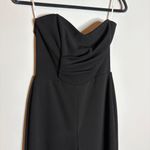 Lulus  Fashionista Nights Black Strapless Bustier Wide-Leg Jumpsuit Photo 3