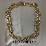 Alexis Bittar New  Gold and Silver Chain Necklace Photo 4