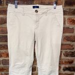 American Eagle Outfitters Beige Stretch Kick Bootcut Pants Women's Size 6 Photo 2