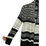 Ann Taylor Open Front Longline Open Front Wrap Cardigan Sweater Size Medium Cozy Photo 5