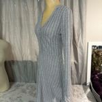 SheIn  woman’s long sleeve ribbed knit sweater dress size medium Photo 5