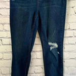 Natural Reflections Natural‎ Reflections Women’s Ankle Skinny Distressed Denim Jeans Raw Hem Size 8 Photo 0