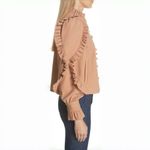Ulla Johnson $750 NWOT  Wool Lucinde Double-Breasted Pea Coat Jacket Ruffles Sz P Photo 2