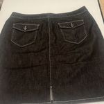 Pendleton  A line dark denim jean skirt  size 16 clean cut like new Photo 2
