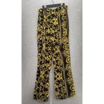 Pretty Little Thing  Women's Pants Straight Leg Sheer Size 8 Black Yellow Photo 3