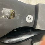 Jeffrey Campbell  Marloe Chelsea Boots Glossy Faux Leather Black size 5 Photo 5