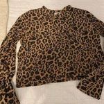 LNA Leopard Print Long Sleeve Photo 2