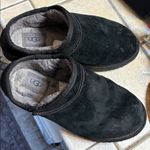UGG  black Suede Slip-Ons Photo 5