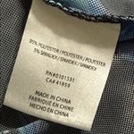 Disney  Stitch junior long sleeve XL mesh top square neck black blue Photo 6