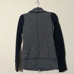Lululemon jacket size 4, silver hardware, retired style, grey/black Photo 1