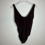 Good American Women’s Layout One Piece Swimsuit Chocolate Dark Brown M Medium 2 Photo 6