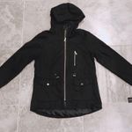 Beverly Hills Polo Club  Hooded Jacket Black Zip Front  Size M NWT Photo 5