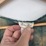 Vintage Y2K Brittany Black Top Womens 1X Green Forest Fairy Sparkle Tie Dye Photo 3