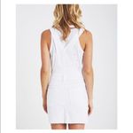 AG Adriano Goldschmied   Jeans White Denim Kaitlin Mini Skirt Overalls Denim M Photo 11