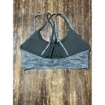 Zyia  Active Luxe Strappy Sage Grey Crossover Sports Bra size MEDIUM Photo 1