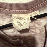 White Crow Lace Up Tank Top Dress Mauve Buckle Size XL Side Pockets Comfy Boho Photo 2