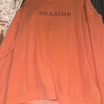 the seaside style Seaside Fl Orange Crewneck  Photo 0