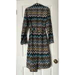 Missoni Graphic Print Lightweight Coat w/Belt - Size 10 Photo 2