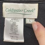 Coldwater Creek Jacket Women L Boho Plush Velvet Devore Funky Plush Quilt art Photo 4