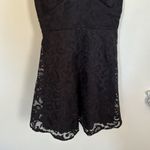 Windsor  Black Lace Overlay Romper Medium‎ Scallop Trim evening dress Photo 7