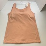Uniqlo Women Supima Cotton Bra Sleeveless Top Pink Size L OLDSTOCK Photo 0