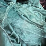 Teeze Me Size 11/12 Green Sequined Tulle & Lined Sleeveless Fit & Flare Dress Photo 8