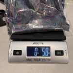 Vintage Russ Pleated Preppy Midi Skirt Womens 14 Purple Paisley Silky Satin Photo 14