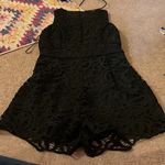 Adelyn Rae NWT  large black romper Photo 1
