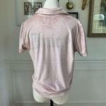 Juicy Couture Silky Soft Pink Velour Silver Bling Stud Cropped Button Up M Photo 2