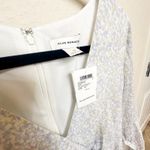 Club Monaco NWT Pitched Sleeve Robe Dress Pale Blue Multi Photo 5