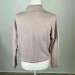 Calvin Klein Pink Cropped Pullover Sweatshirt Size M Photo 3