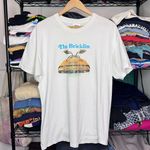 Hanes West Coast Vintage White Bricklin Short Sleeve Preshrunk Crewneck T-Shirt Sz Large Photo 0