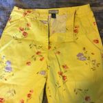 Urban Outfitters DAVID N SPORT 2-Pocket Yellow🌸 Crppd Pants EUC 14 Photo 5