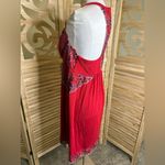 Soma  Red Lace Chemise Sleep Gown Size Large Photo 3