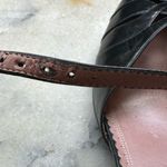 Naturalizer NATURALIZE Black Strappy Summer Kitty Heels Leather Upper Balance Sz 11M Photo 15