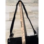 Stylish Genuine Black Suede Leather Crossbody Bag Purse Tribal Gothic Unique Photo 10