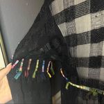 ZARA Artsy Embroidered Button Front Kimono Duster Photo 13