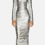 NWOT Alex Perry dale off shoulder dress uk10 Size undefined Photo 0