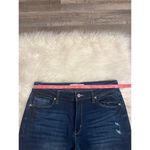 KanCan stretch mid rise skinny jeans minor distressing 11/29 Blue Photo 5