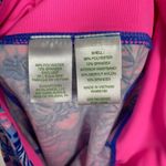 Lilly Pulitzer Luxletic Weekender Mid Rise Legging Blue Peri Takin It Easy Sz.M Photo 12