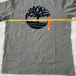 Timberland  tree logo Ringer short sleeve Tee in heather grey size Large Photo 6