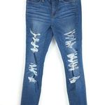 PacSun  Womens Jeans Jegging Distressed Medium Wash Super Stretch 23 Photo 0