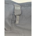 Eileen Fisher  Women Velvet Cordury‎ Size Zip Black Pants Size 1X Photo 3