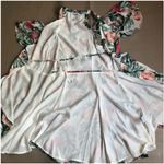 Privacy Please  Pink and Green Floral Mini Dress Photo 1