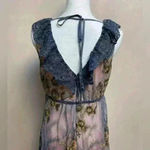 Sundance NWT  Embroidered Lace “Cardinal Dress” Medium Photo 7