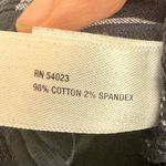 Gap Women's Size 4 Navy Blue & White Striped Slim Cropped Pants Photo 3